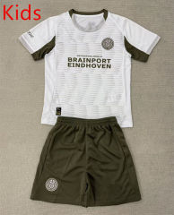 25-26 PSV Eindhoven 3rd Away White Kids/Youth Soccer Uniform-AY