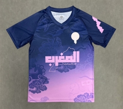 25-26 Special Edition Morocco Pink&Blue Thailand Soccer Jersey AAA-2633