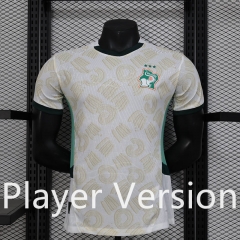 Player Version 2025-2026 Cote d'Ivoire Away Beige Thailand Soccer Jersey AAA-888