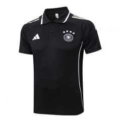 (Four Stars) 25-26 Germany Black Thailand Polo Shirt-815