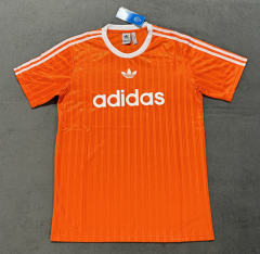 (S-4XL) Adidas Orange Casual T-shirt-4506