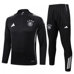2025-2026 Germany Black Thailand Soccer Tracksuit-815