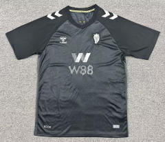 (S-4XL) 25-26 Sunderland AFC 2nd Away Black Thailand Soccer Jersey AAA-512