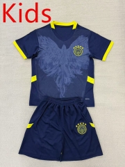 2025-2026 Special Version Fenerbahçe Blue Kids/Youth Soccer Unifrom-AY