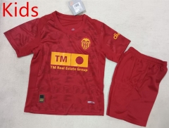 2025-26 Valencia Away Red Kids/Youth Soccer Uniform-507