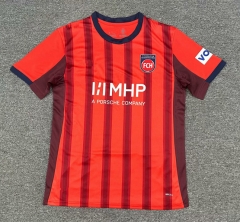 (S-4XL) 25-26 1. FC Heidenheim Home Red Thailand Soccer Jersey AAA-512