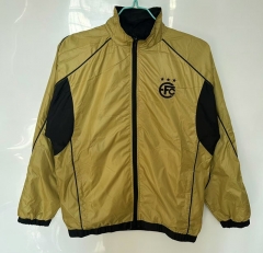 2025-2026 Equipo FC Black Double-sided Embroidered Thailand Trench Coat-0255