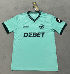 25-26 Wolverhampton Wanderers Away Green Thailand Soccer Jersey AAA-4506