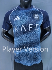 Player Version 25-26 Al-Nassr FC Away Royal Blue Thailand Soccer Jersey AAA