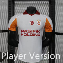 Player Version 25-26 Galatasaray SK Away White&Orange Thailand Soccer Jersey AAA-888