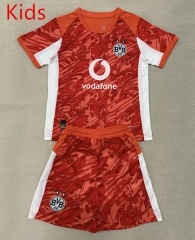 25-26 Borussia Dortmund Goalkeeper Orange Kids/Youth Soccer Uniform-AY