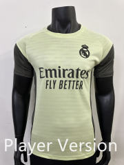 Player Version 25-26 Real Madrid Light Green Thailand Training Soccer Jersey-6905
