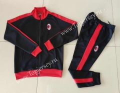 2023-2024 AC Milan Black Thailand Soccer Jacket Uniform-GDP
