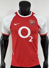 Retro Version 02-03 Arsenal Home Red Thailand Soccer Jersey AAA-3685