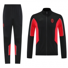 2025-2026 AC Milan Black Thailand Soccer Jacket Uniform-LH