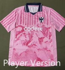 (S-4XL) Player Version 2025-2026 Monterrey Pink Thailand Soccer Jersey AAA-912
