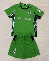 25-26 Borussia Mönchengladbach Away Green Soccer Uniform-AY