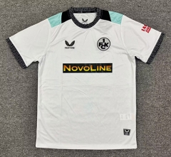 (S-4XL) 25-26 1. FC Kaiserslautern Away White Thailand Soccer Jersey AAA-512