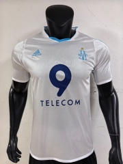 Retro Version 02-03 Olympique de Marseille Home White Thailand Soccer Jersey AAA-3685