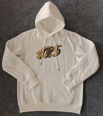 125th Anniversary AC Milan White Thailand Soccer Tracksuit Top With Hat-LH