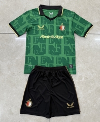 25-26 Feyenoord Rotterdam 4th Away Green Soccer Uniform-AY