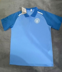 2024-2025 Manchester City Blue Thailand Polo Shirt-2044