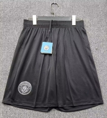 25-26 Manchester City Away Black Thailand Soccer Shorts