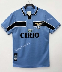 Retro Version 98-99 Lazio Home Blue Thailand Soccer Jersey AAA-811
