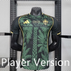 Player Version 25-26 Champions Version Al Ahli Saudi Green Thailand Soccer Jersey AAA-888