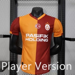 Player Version 25-26 Galatasaray SK Home Red&Orange Thailand Soccer Jersey AAA-888