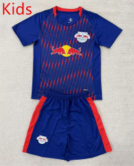 2025-26 RB Leipzig Away Royal Blue Youth/Kids Soccer Uniform-AY