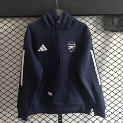 Player Version 25-26 Arsenal Royal Blue Thailand Soccer Tracksuit Top With Hat-LH