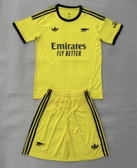 2025-2026 Arsenal Goalkeeper Yellow Soccer Uniform-AY