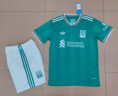 2025-2026 Liverpool 2nd Away Green Soccer Uniform-718