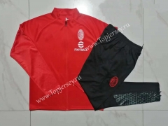 2023-2024 AC Milan Red Thailand Soccer Jacket Uniform-815