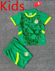 25-26 Senegal Home Green Kids/Youth Soccer Uniform-4247