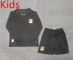125th Anniversary AC Milan Goalkeeper Black Kids/Youth Soccer Uniform-2353