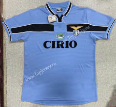 Retro Version 1998-2000 Lazio Home Blue Thailand Soccer Jersey AAA-C1046