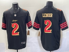 San Francisco 49ers Black #2 NFL Jersey-0840