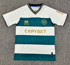 (S-4XL) 25-26 Queens Park Rangers 2nd Away White&Green Thailand Soccer Jersey AAA-512