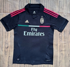 Retro Edition 11-12 AC Milan Away Black Thailand Soccer Jersey AAA-6157