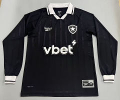 (S-4XL) 2025-2026 Botafogo de FR Away Black LS Thailand Soccer Jersey AAA-908