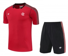 25-26 Flamengo Red Thailand Soccer Training Uniform-418