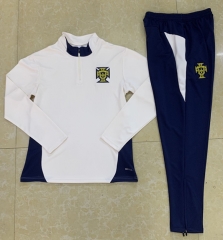 2025-2026 Portugal White Thailand Soccer Tracksuit-411
