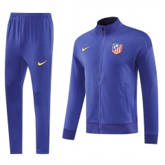 2025-2026 Atletico Madrid Purple&Blue Thailand Soccer Jacket Uniform-LH