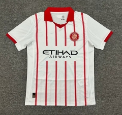 (S-4XL) 25-26 Girona FC Home White Thailand Soccer Jesrey AAA-512