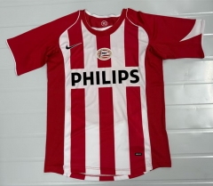 Retro Version 04-05 PSV Eindhoven Home Red&White Thailand Soccer Jersey AAA-503