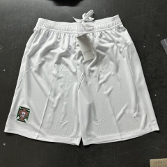 2025-2026 Portugal Away White Thailand Soccer Shorts