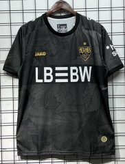 (S-4XL) 25-26 VfB Stuttgart 2nd Away Black Thailand Soccer Jersey AAA-GB