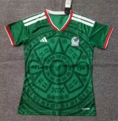 2026 World Cup Mexico Home Green Women Thailand Soccer Jersey AAA-5378